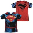 thumbnail image 1 of Superman New 52 Superman Unisex Adult Sublimated Costume T Shirt (Front/Back), Large Multicolor, 1 of 2