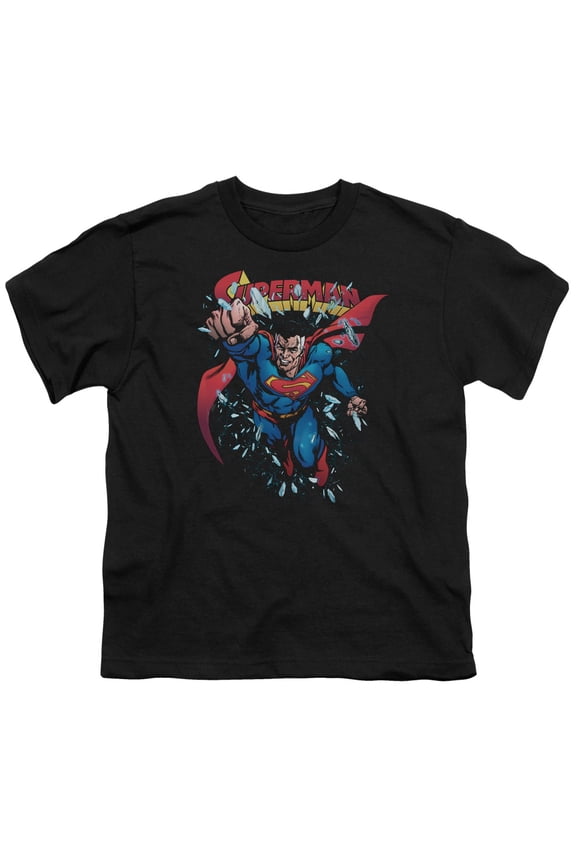 Superman - Old Man Kal - Youth Short Sleeve Shirt - Large