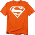 thumbnail image 1 of Superman T-Shirt Orange White Shield Unisex Graphic Tee For Men & Women, 1 of 7