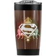 thumbnail image 1 of Superman Ornate Lion Shield Stainless Steel Tumbler 20 oz Coffee Travel Mug/Cup, Vacuum Insulated & Double Wall with Leakproof Sliding Lid | Great for Hot Drinks and Cold Beverages, 1 of 7