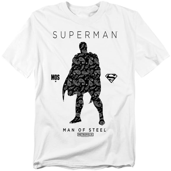Superman T-Shirt Paisley Sihouette Unisex Graphic Tee For Men & Women