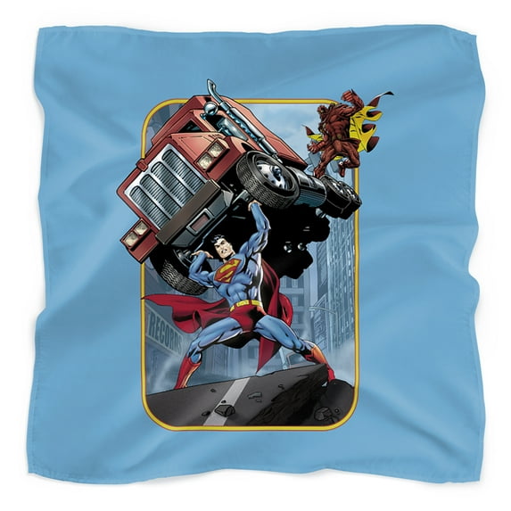 Superman Pick Up My Truck Bandana (21 in x 21 in)