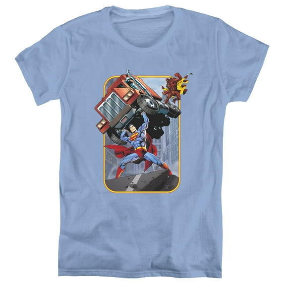 Superman - Pick Up My Truck - Women's Short Sleeve Shirt - Large