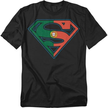 Superman T-Shirt Portugal Shield Unisex Graphic Tee For Men & Women