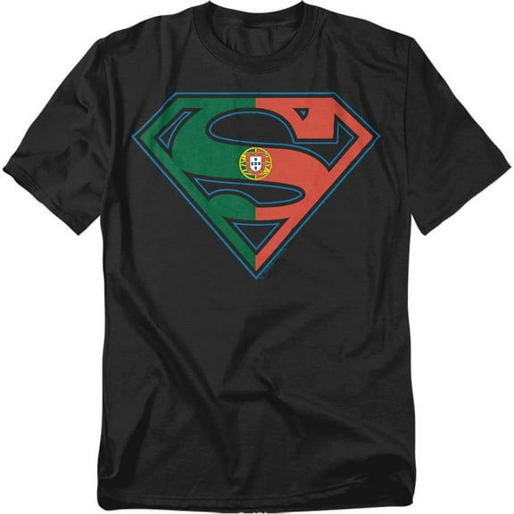 Superman T-Shirt Portugal Shield Unisex Graphic Tee For Men & Women