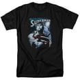thumbnail image 1 of DC Comics - Superman - Protect Earth - Adult Unisex Short Sleeve T-Shirt - Black, 1 of 2