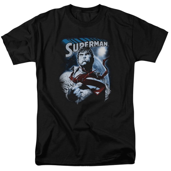 Superman Protect Earth Officially Licensed Adult T Shirt