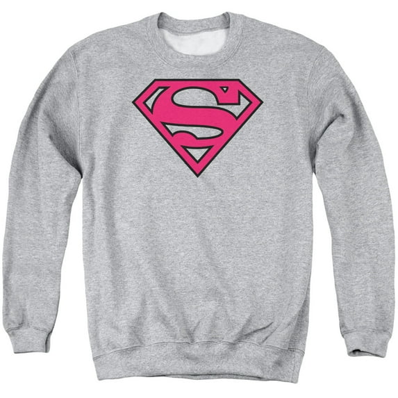 Superman - Red &Amp; Black Shield - Crewneck Sweatshirt - XX-Large