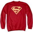 thumbnail image 1 of Superman - Red &Amp; Gold Shield - Crewneck Sweatshirt - Small, 1 of 2
