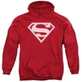 thumbnail image 1 of Superman - Red &Amp; White Shield - Pull-Over Hoodie - XXX-Large, 1 of 2