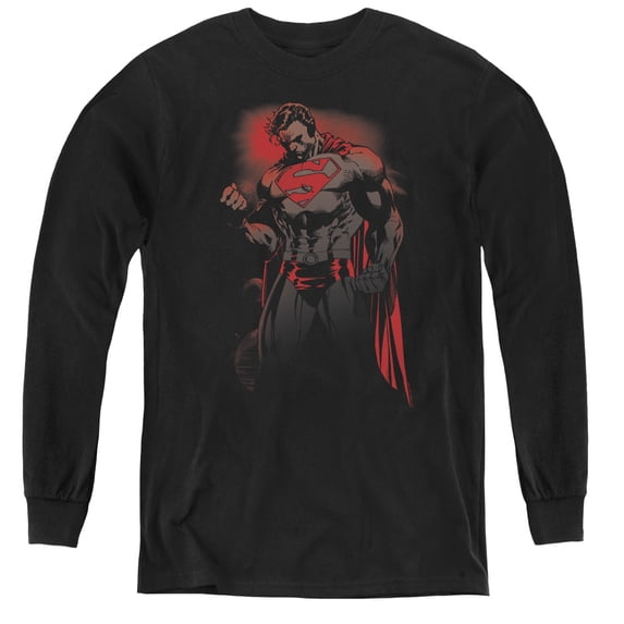 Superman - Red Son - Youth Long Sleeve Shirt - Large