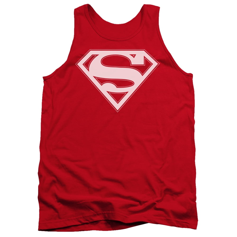 Superman Red & White Shield Hoodie - Unisex Pullover, Officially Licensed