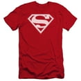 thumbnail image 1 of Superman - Red & White Shield - Premium Slim Fit Short Sleeve Shirt - Medium, 1 of 2