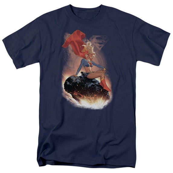 Superman Ride It Out Officially Licensed Adult T Shirt