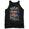 thumbnail image 1 of Superman - Ripping Steel - Tank Top - Large, 1 of 2