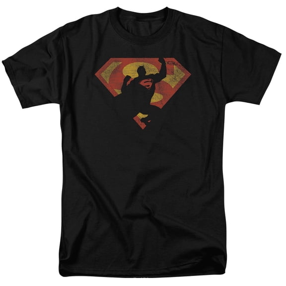 Superman - S Shield Knockout - Short Sleeve Shirt - XXXXX-Large