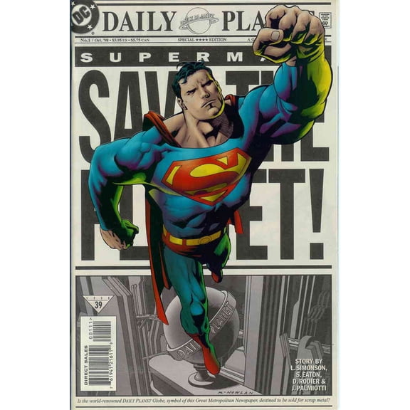 Superman: Save the Planet #1SC VF ; DC Comic Book