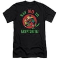 thumbnail image 1 of Superman - Say No To Kryptonite - Premium Slim Fit Short Sleeve Shirt - X-Large, 1 of 2