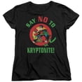 thumbnail image 1 of Superman - Say No To Kryptonite - Women's Short Sleeve Shirt - XX-Large, 1 of 2