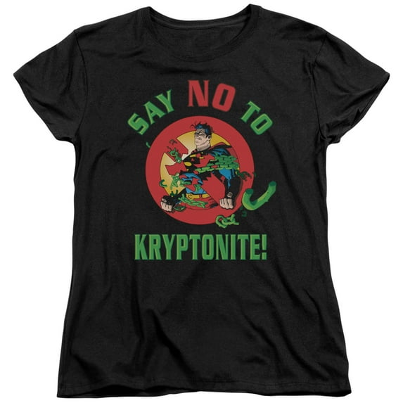 Superman - Say No To Kryptonite - Women's Short Sleeve Shirt - XX-Large