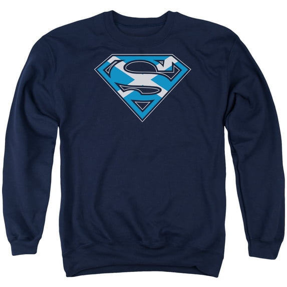 Superman - Scottish Shield - Crewneck Sweatshirt - X-Large