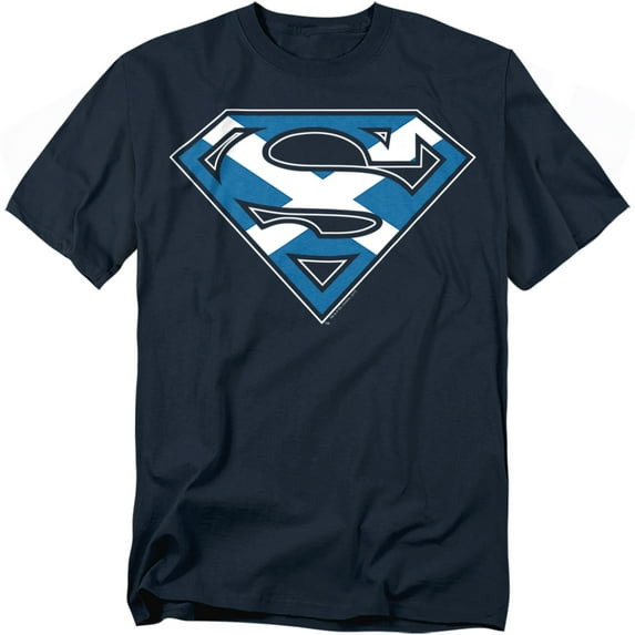Superman T-Shirt Scottish Shield Unisex Graphic Tee For Men & Women