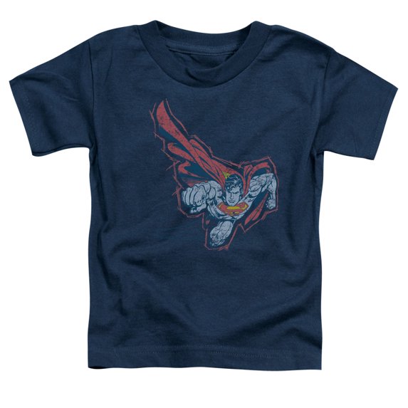 Superman - Scribble & Soar - Toddler Short Sleeve Shirt - 3T