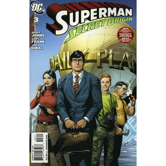 Superman: Secret Origin #3 VF ; DC Comic Book