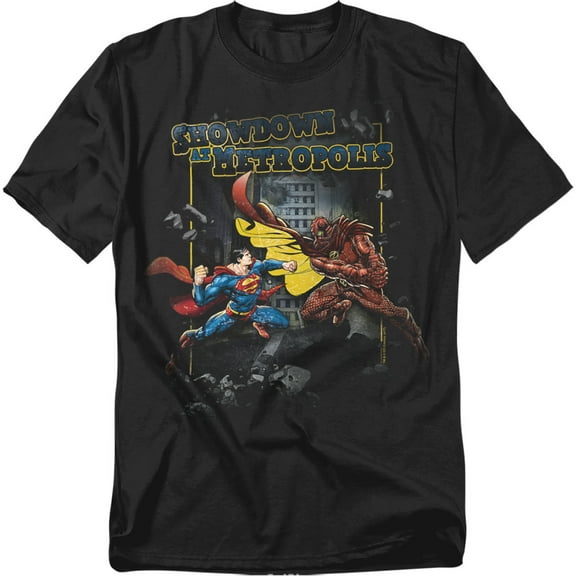 Superman T-Shirt Showdown Unisex Graphic Tee For Men & Women