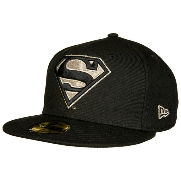 Superman Silver Symbol New Era 59Fifty Fitted Hat-7 1/4 Fitted