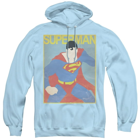 Superman - Simple Sm Poster - Pull-Over Hoodie - Small