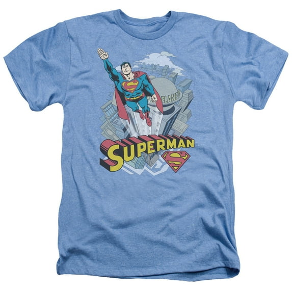 Superman - Skyward - Heather Short Sleeve Shirt - Small