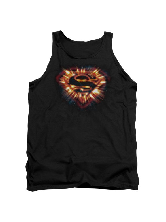 Superman - Space Burst Shield - Tank Top - Large
