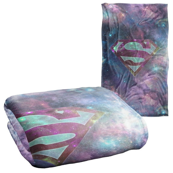 Superman Spaced Out Logo Silky Touch Super Soft Throw Blanket 36" x 58"
