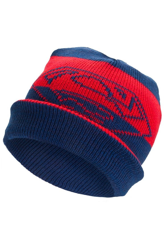 - Split Logo Knit Hat