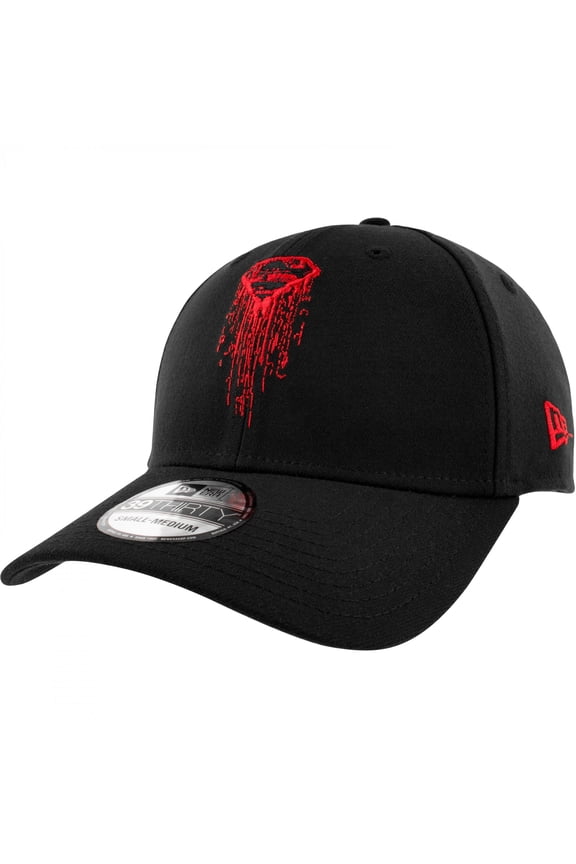 Spray Paint Drip Logo New Era 39Thirty Fitted Hat-Large/XLarge
