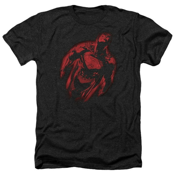 Superman - Sprayed Supes - Heather Short Sleeve Shirt - XX-Large