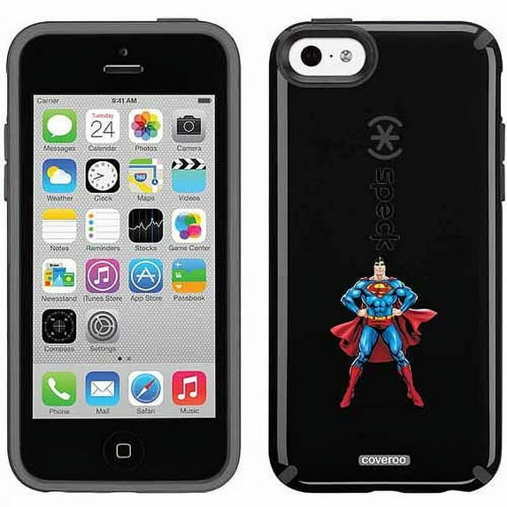 Superman Standing Design on Apple iPhone 5c CandyShell Case by Speck