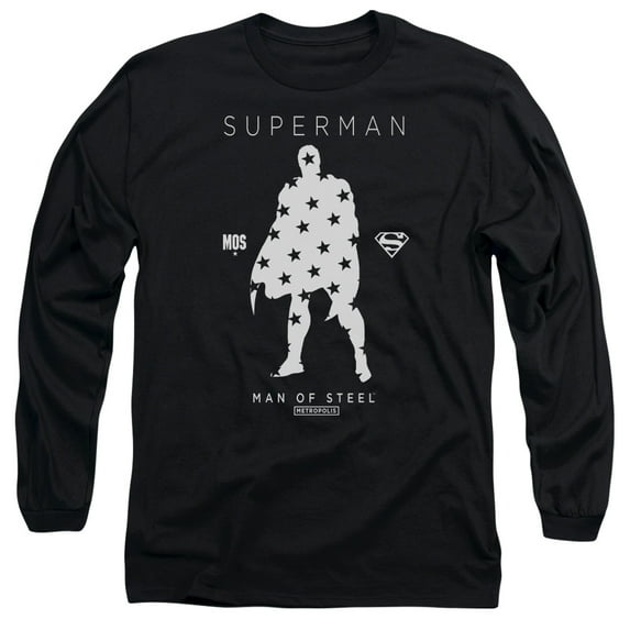 Superman - Star Silhouette - Long Sleeve Shirt - XXX-Large