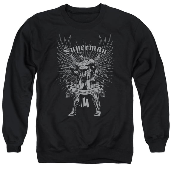 Superman - Steel - Crewneck Sweatshirt - Medium