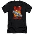 thumbnail image 1 of Superman Steel Girder Adult 30/1 T-Shirt Black, 1 of 1