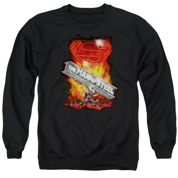 Superman - Steel Girder - Crewneck Sweatshirt - X-Large