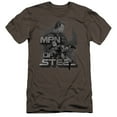 thumbnail image 1 of Superman - Steel Poses - Premium Slim Fit Short Sleeve Shirt - Small, 1 of 2