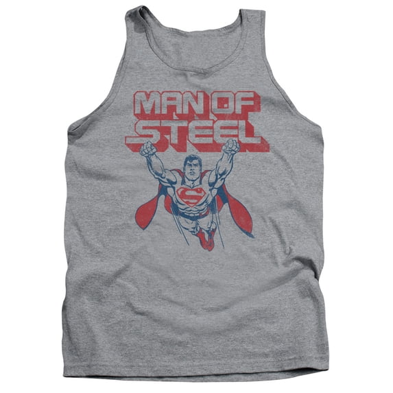 Superman - Steel Retro - Tank Top - Small