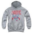 thumbnail image 1 of Superman - Steel Retro - Youth Hooded Sweatshirt - Small, 1 of 2