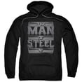 thumbnail image 1 of Superman - Steel Text - Pull-Over Hoodie - XXXX-Large, 1 of 2