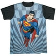thumbnail image 1 of Superman Super Climb Unisex Adult Halloween Costume Sublimated T Shirt, 1 of 4