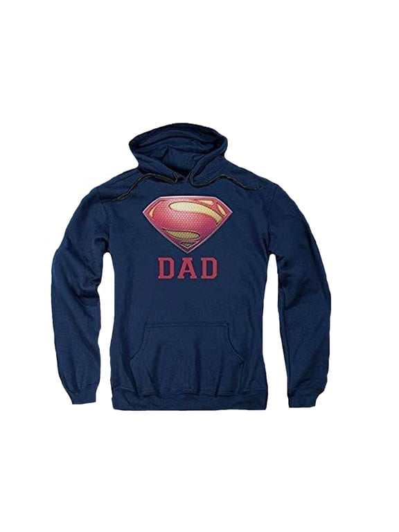 Superman Super Dad Men's Hoodie DC Comics, Father's Day Dad Gift