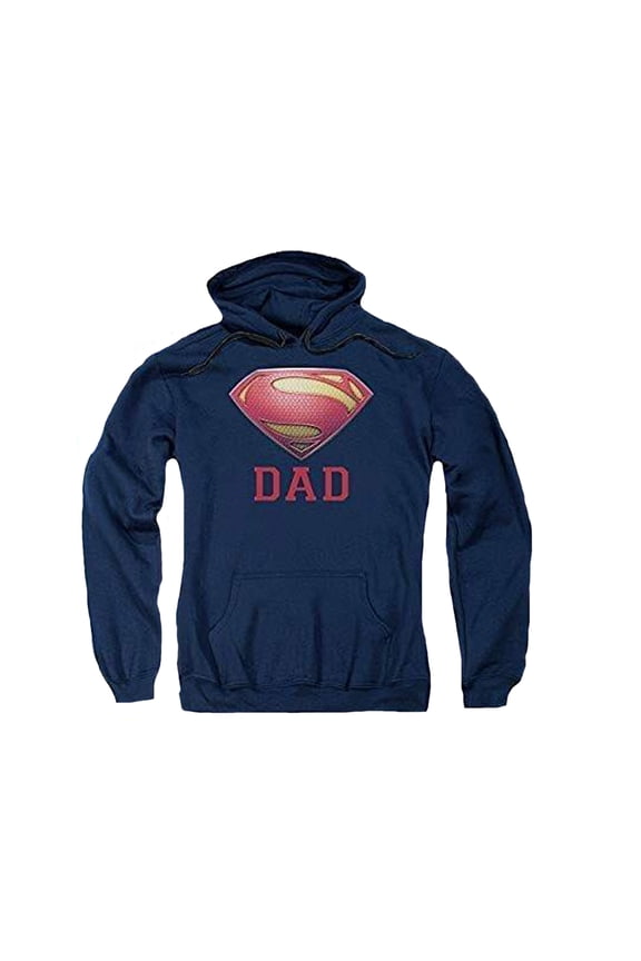 Superman Super Dad Men's Hoodie DC Comics, Father's Day Dad Gift