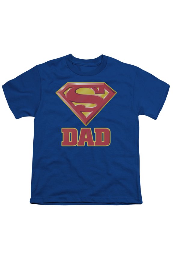 Superman - Super Dad - Youth Short Sleeve Shirt - Small